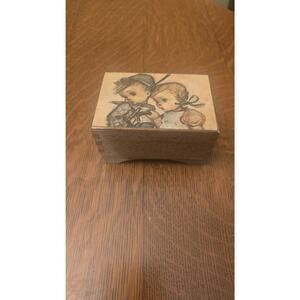 Vintage Reuge Swiss Music Box Doctor Zhivago Lara's Theme Hummel Style Wood